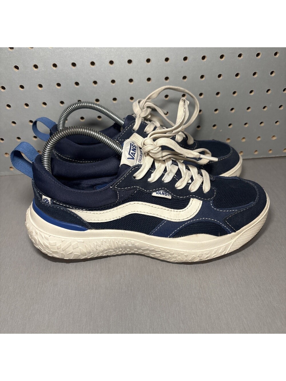 Vans Ultrarange Neo Vr3 MTE Shoes Womens Sz 8.6 Blue White Skate Sneakers